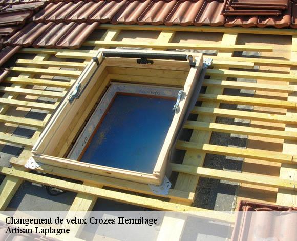 Changement de velux crozes-hermitage-26600 Artisan Laplagne