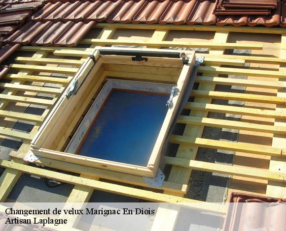 Changement de velux  marignac-en-diois-26150 Artisan Laplagne