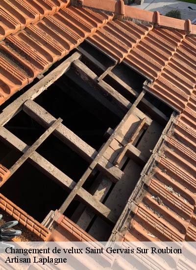 Changement de velux  saint-gervais-sur-roubion-26160 Artisan Laplagne