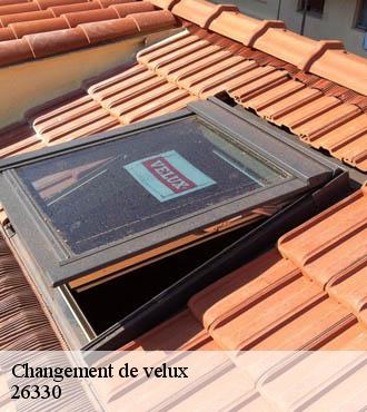 Changement de velux  saint-martin-d-aout-26330 Artisan Laplagne