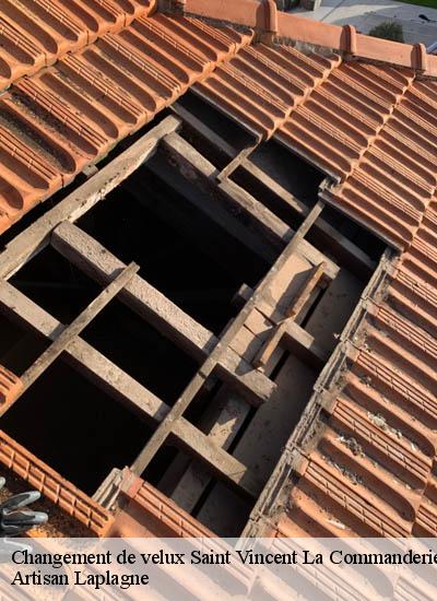 Changement de velux  saint-vincent-la-commanderie-26300 Artisan Laplagne