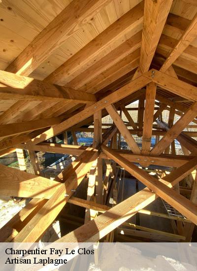 Charpentier  fay-le-clos-26240 Artisan Laplagne