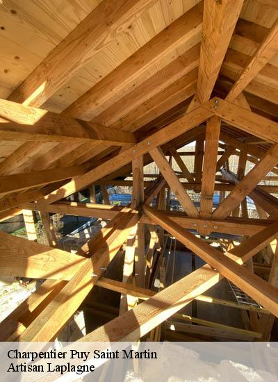 Charpentier  puy-saint-martin-26450 Artisan Laplagne