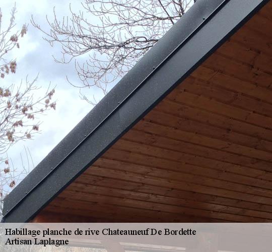 Habillage planche de rive  chateauneuf-de-bordette-26110 Artisan Laplagne