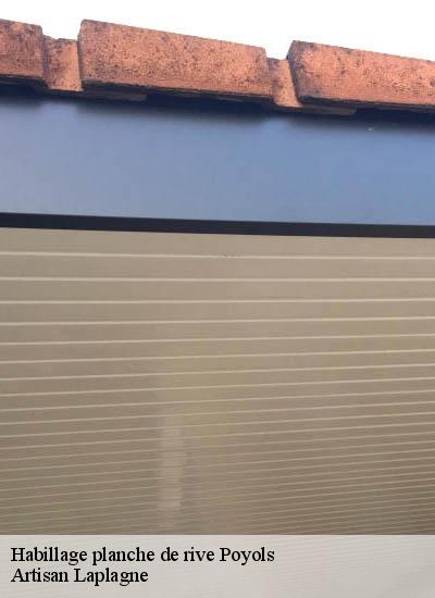 Habillage planche de rive  poyols-26310 Artisan Laplagne