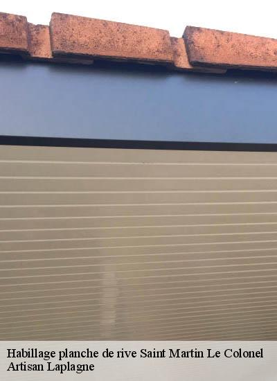 Habillage planche de rive  saint-martin-le-colonel-26190 Artisan Laplagne