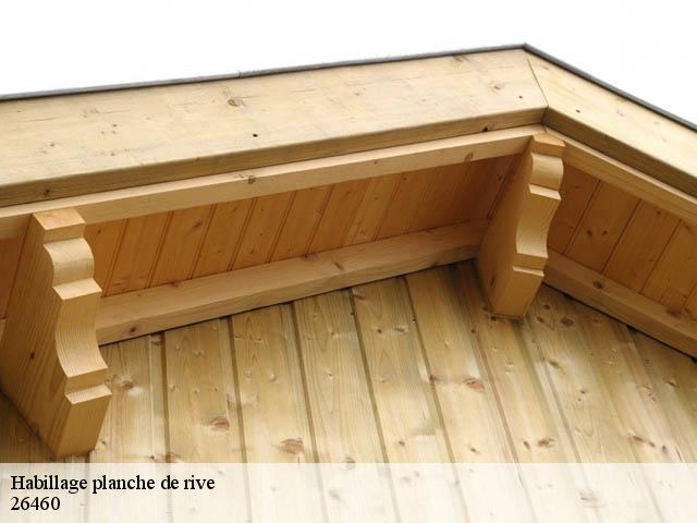 Habillage planche de rive  les-tonils-26460 Artisan Laplagne