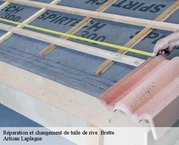 Réparation et changement de tuile de rive   brette-26340 Artisan Laplagne