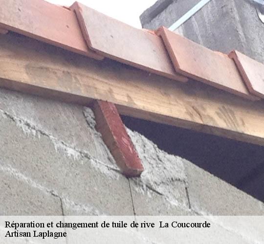 Réparation et changement de tuile de rive la-coucourde-26740 Artisan Laplagne