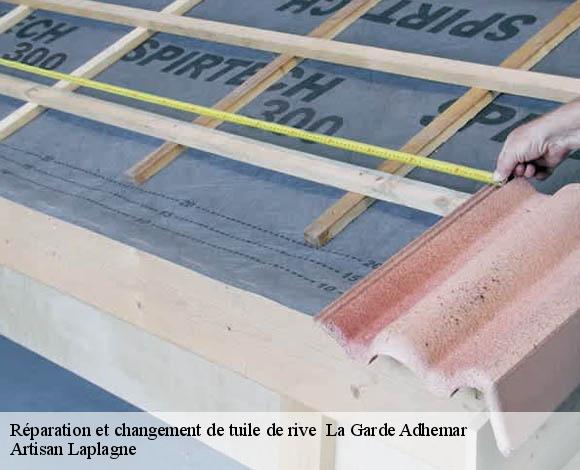 Réparation et changement de tuile de rive la-garde-adhemar-26700 Artisan Laplagne