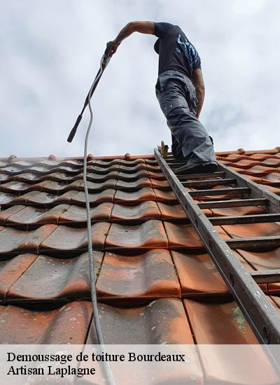 Demoussage de toiture  bourdeaux-26460 Artisan Laplagne