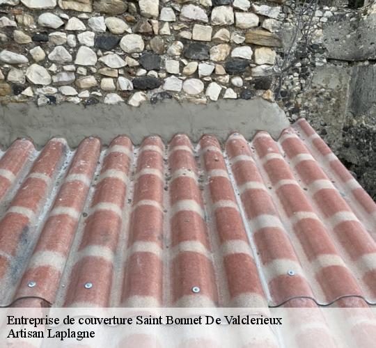 Entreprise de couverture saint-bonnet-de-valclerieux-26350 Artisan Laplagne
