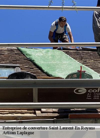 Entreprise de couverture  saint-laurent-en-royans-26190 Artisan Laplagne