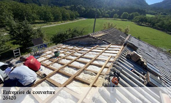 Entreprise de couverture  saint-martin-en-vercors-26420 Artisan Laplagne