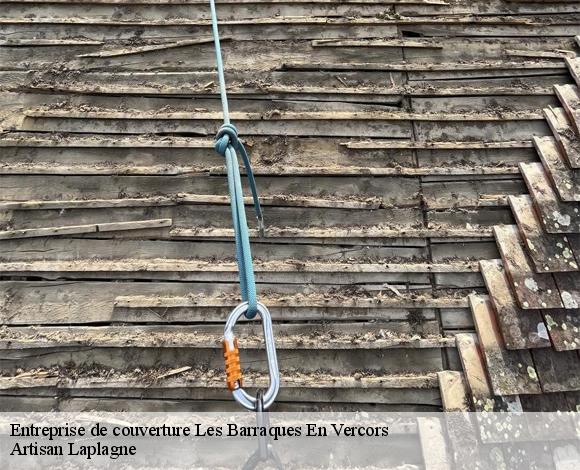 Entreprise de couverture  les-barraques-en-vercors-26420 Artisan Laplagne